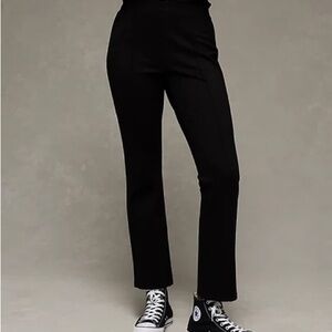 NWOT AE It Knit Suede feel kick boot pants size medium regular length